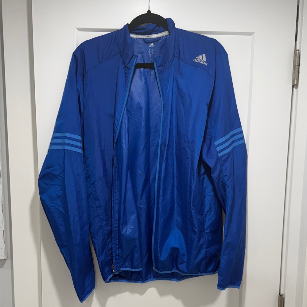 Adidas running rain jacket
